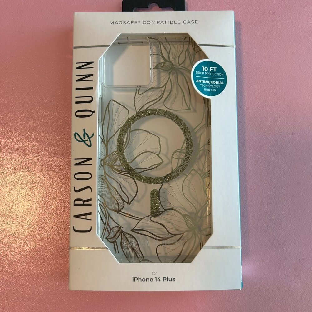 Carson & Quinn iPhone 14 Plus phone case, new in box